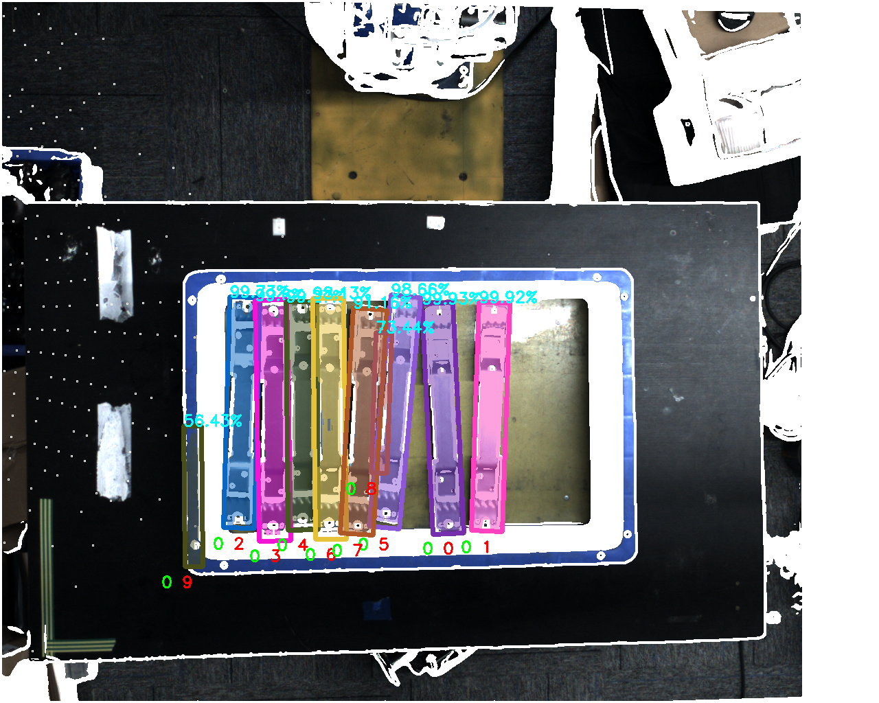 30，128，勾选
自动调节反差背景