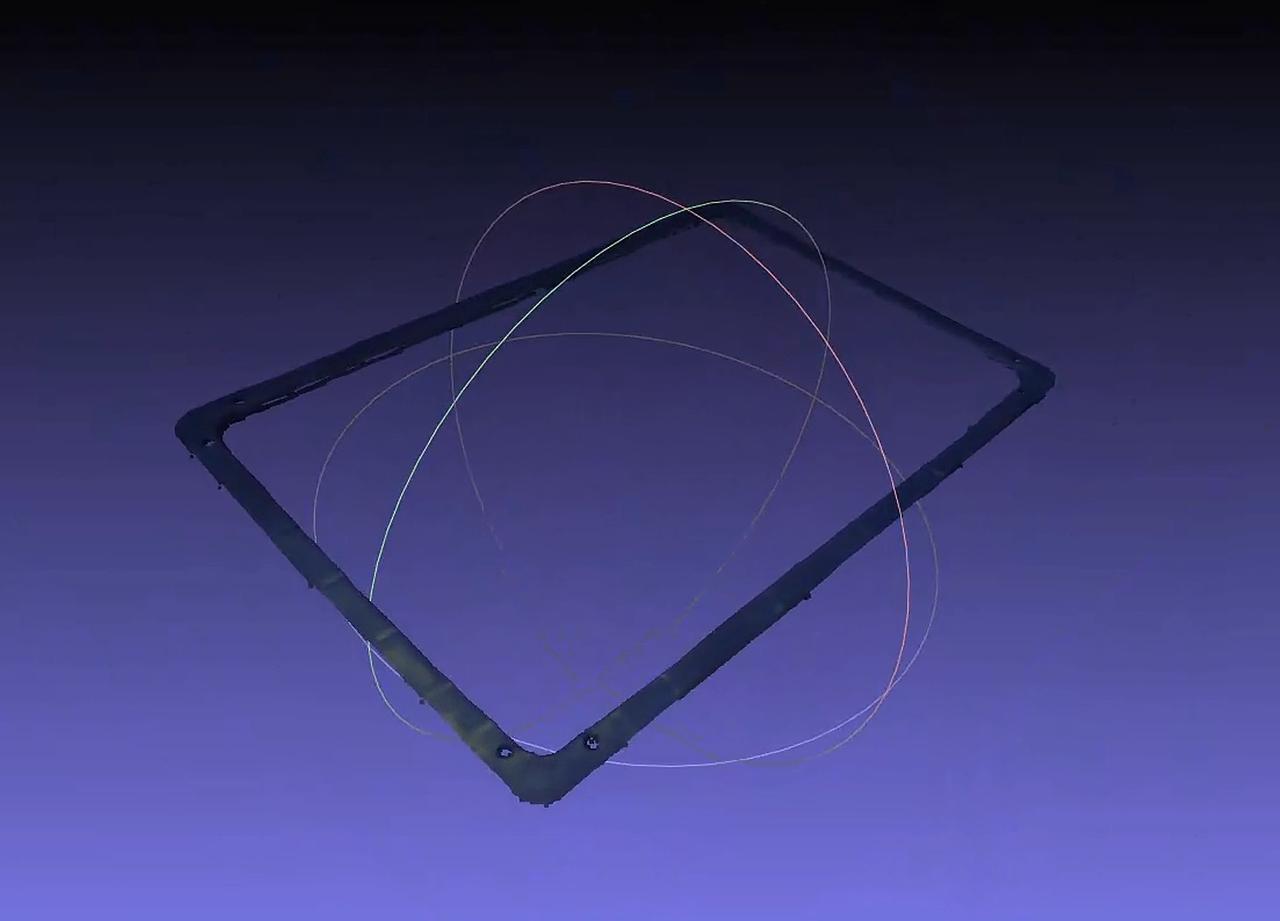 1. 提取料框点云