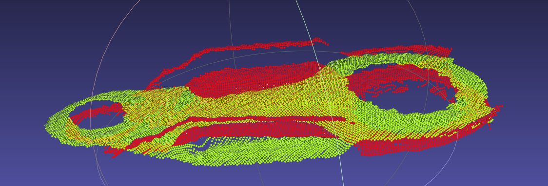 绿色的正模板对齐CAD的正面，红色的反模板对齐CAD并翻转180°